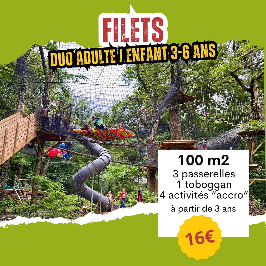 Filets duo Adulte/enfant de 3 à 6 ans