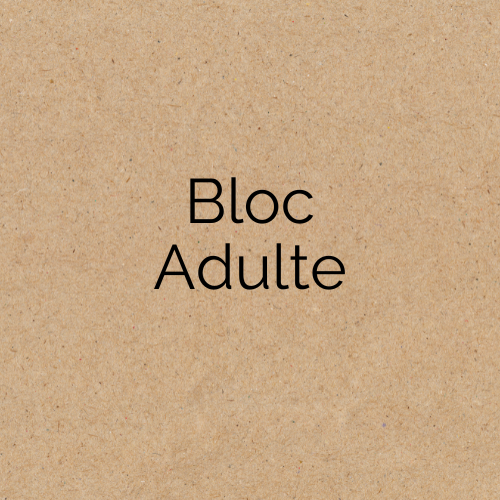 Entrée bloc - Adulte