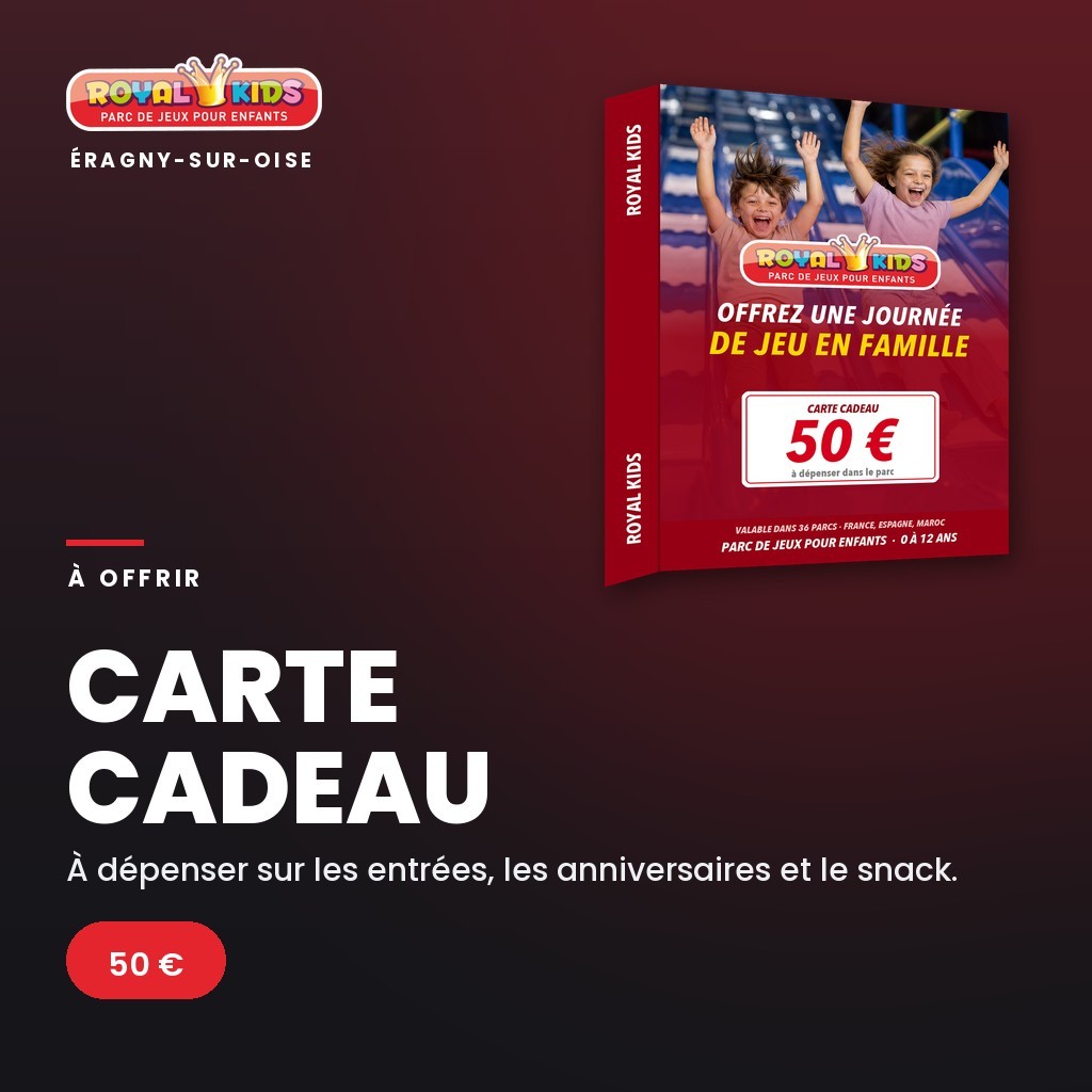 Carte cadeau 50 €