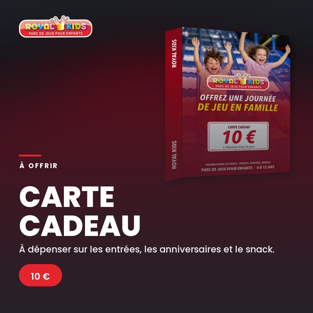 Carte cadeau 10 €