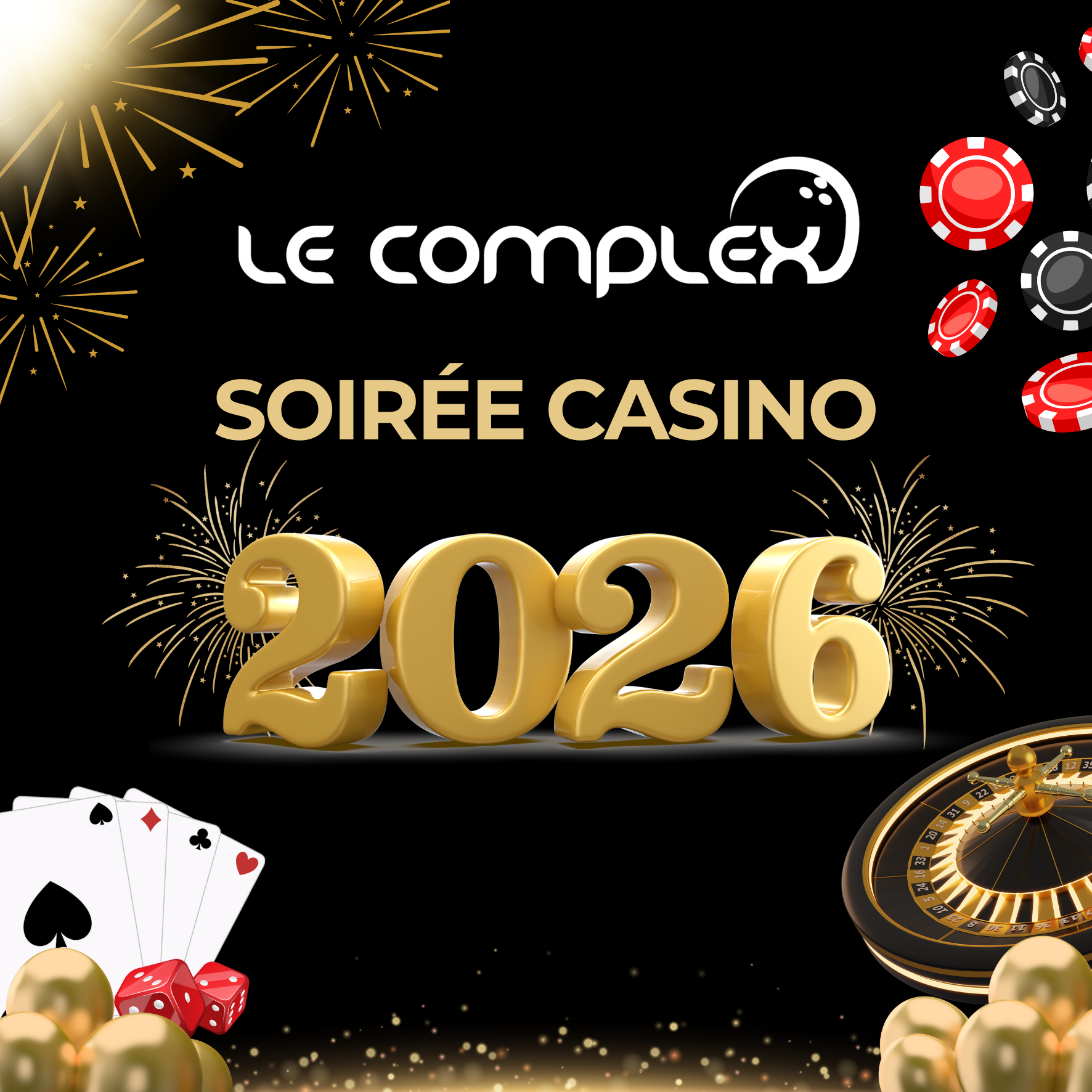 Nouvel an 2026 Complex & Rigolou