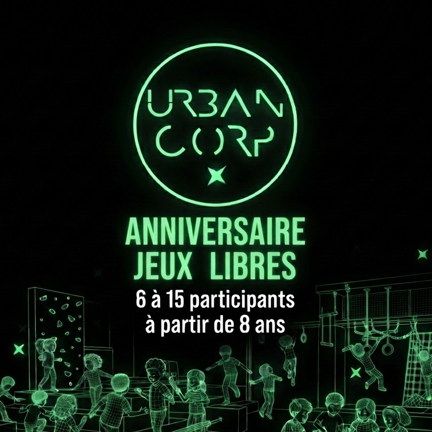 Anniversaire JEUX LIBRE (à partir de 8 ans)