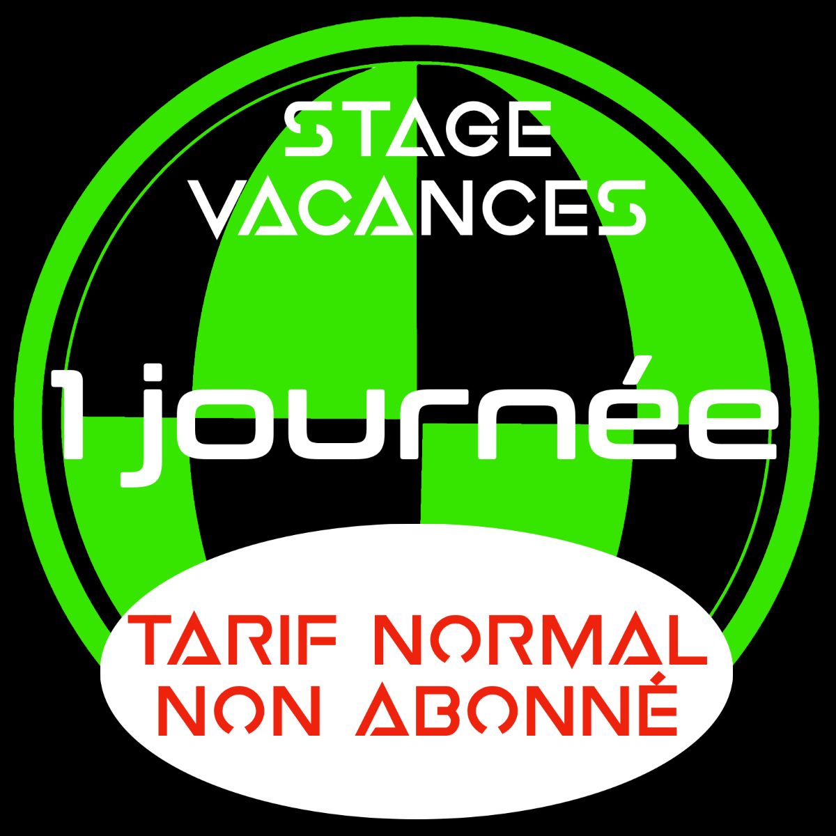 Stage Vacances 1 jour / non abonné