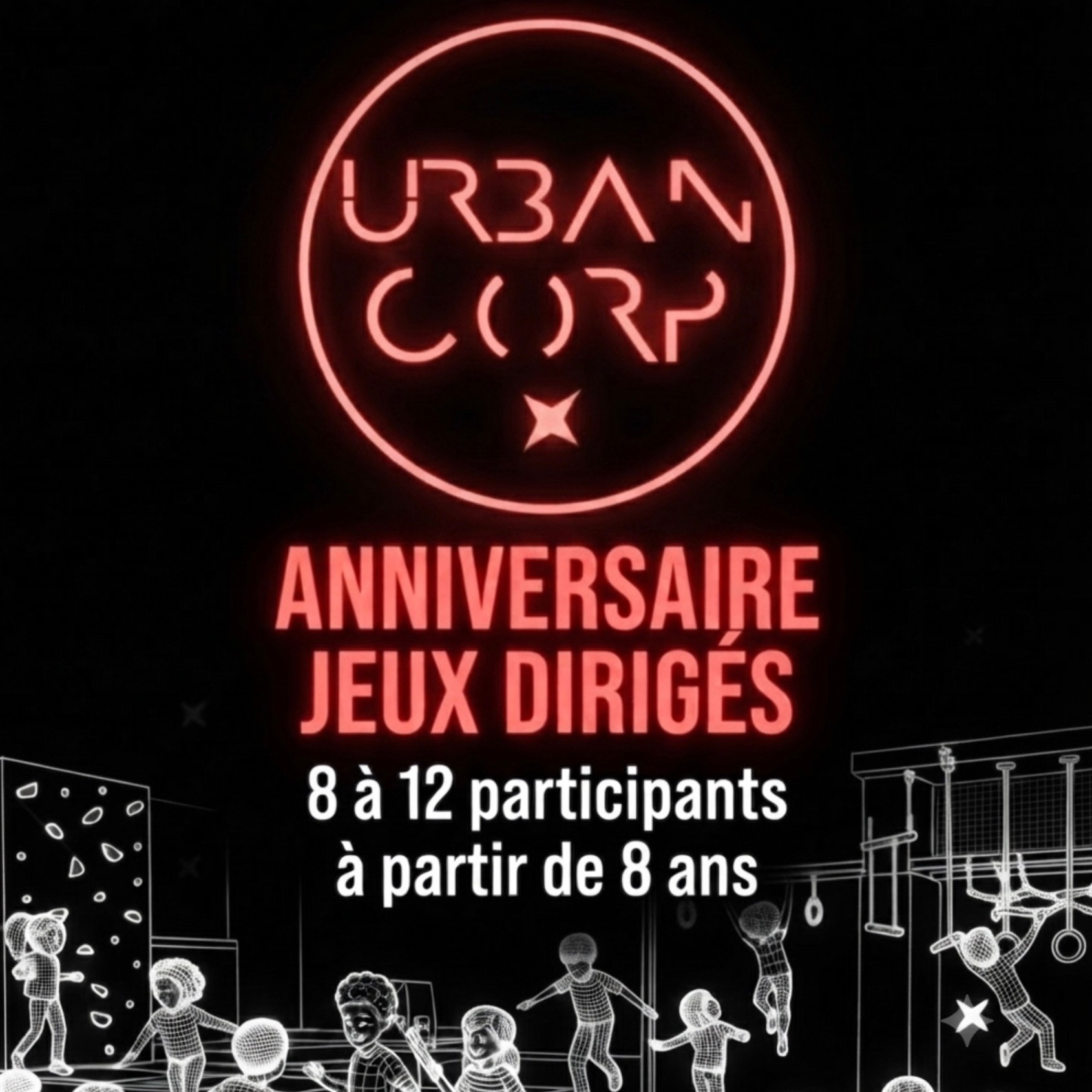Anniversaire JEUX DIRIGÉS (à partir de 8 ans)