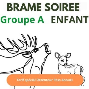 Abo. Brame soirée Groupe A Enfant 8-11 ans (17h30)