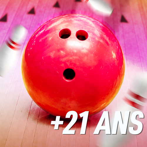 Bowling illimité BOWL'UP + de 21 ans