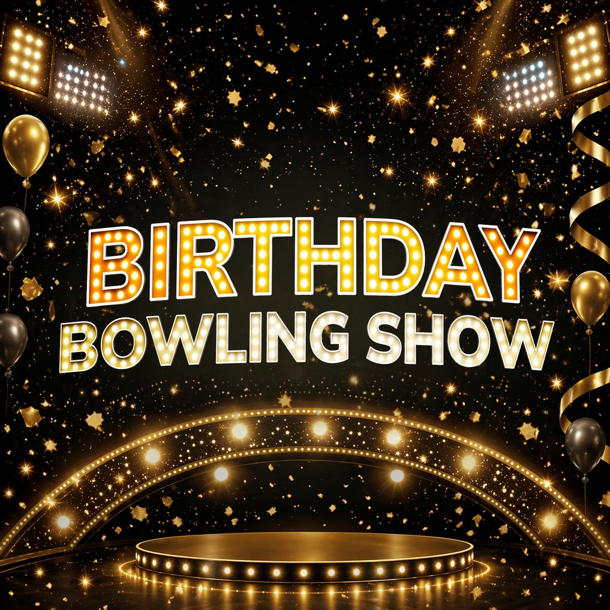 Birthday Bowling Show !