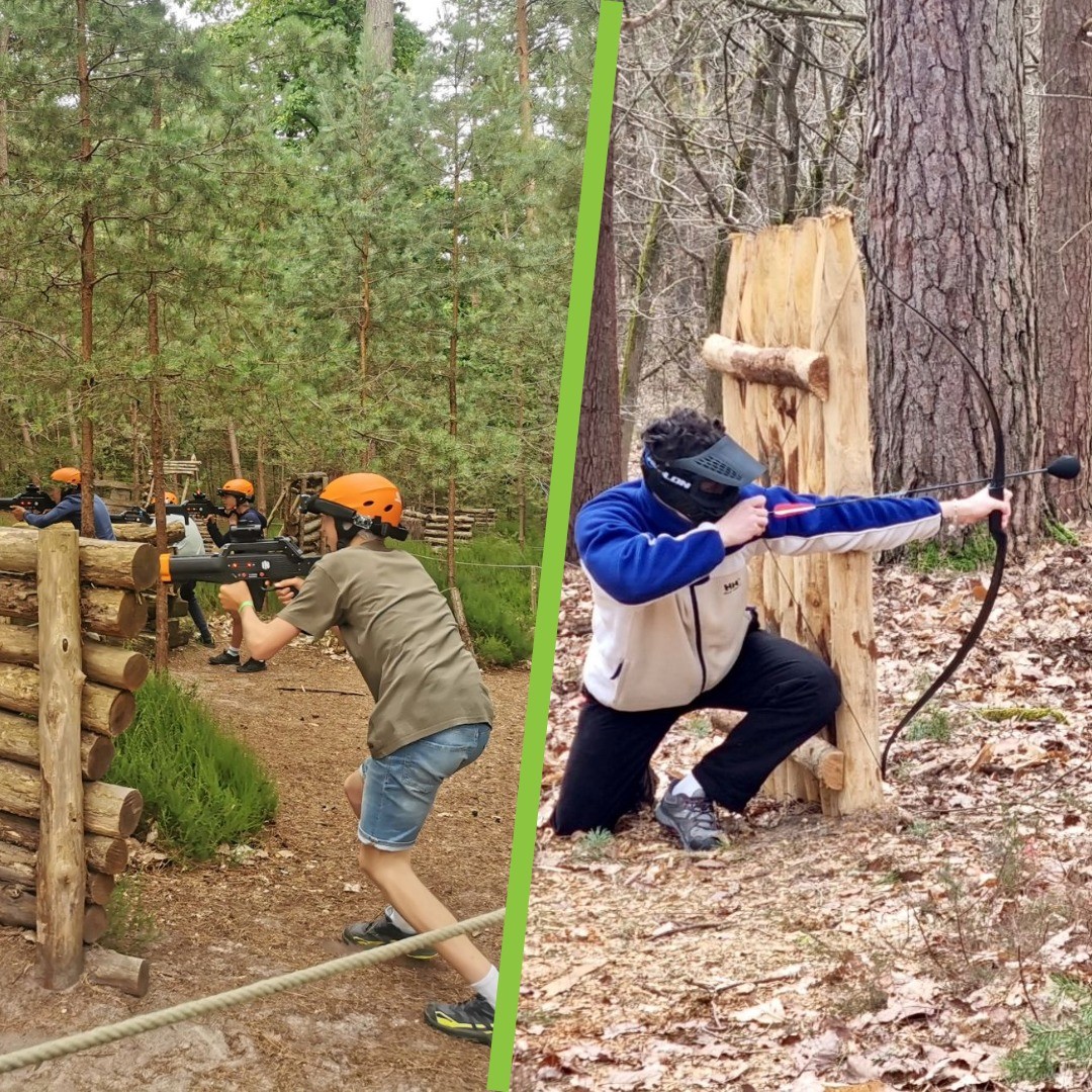 Laser Game + Archery Battle - dès 11 ans