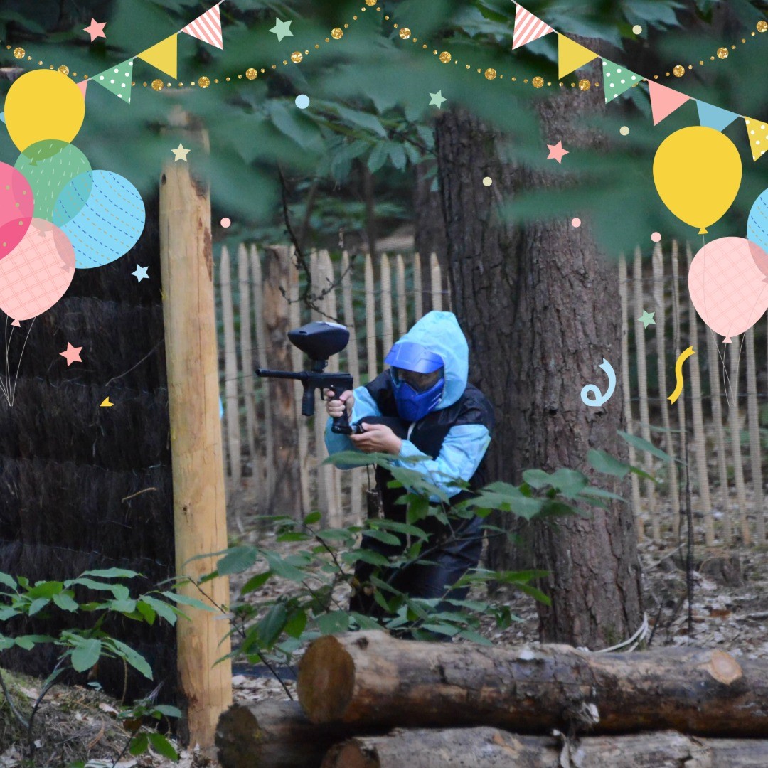 Anniversaire Paintball 10-14 ans