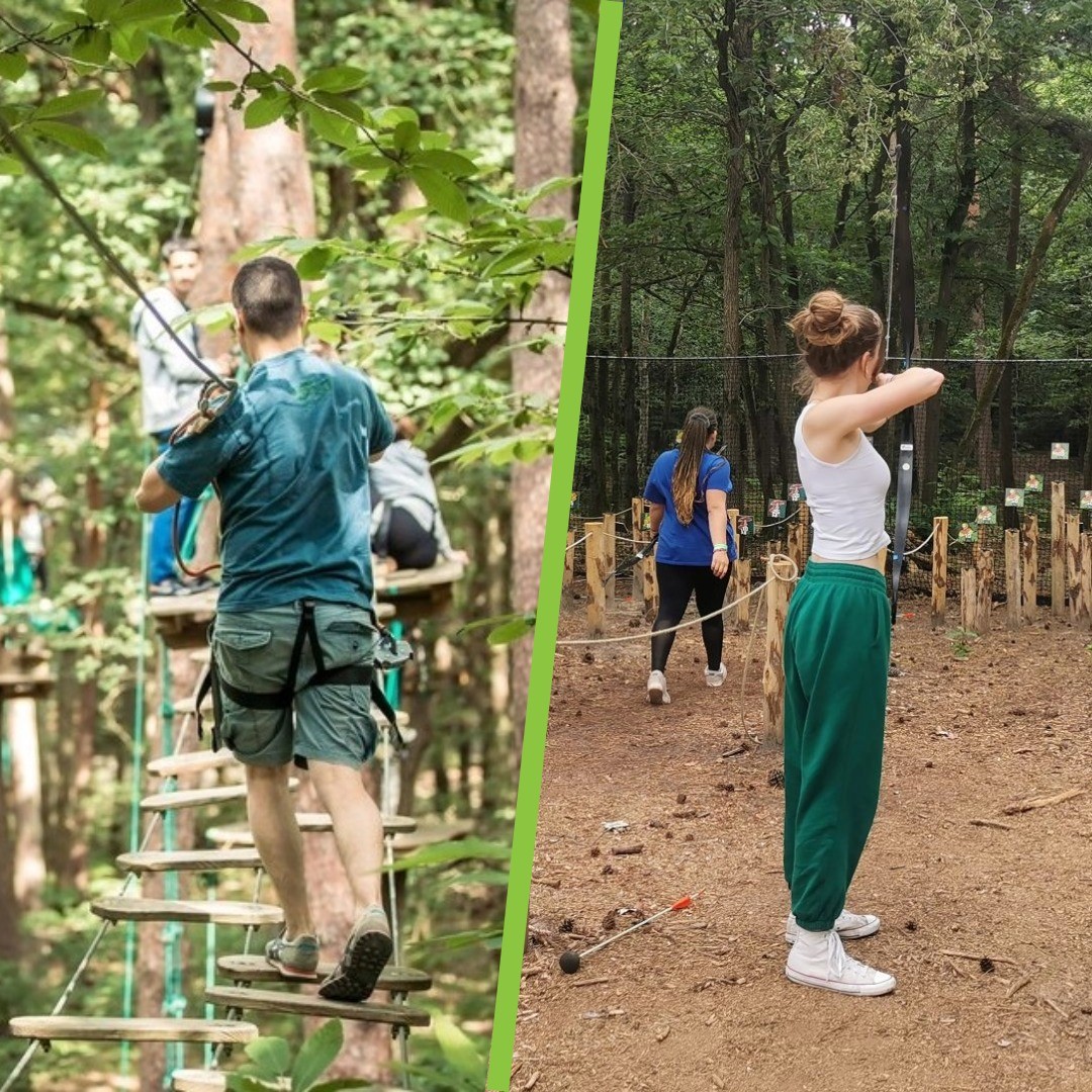 Accrobranche + Archery Fun - 8 à 10 ans