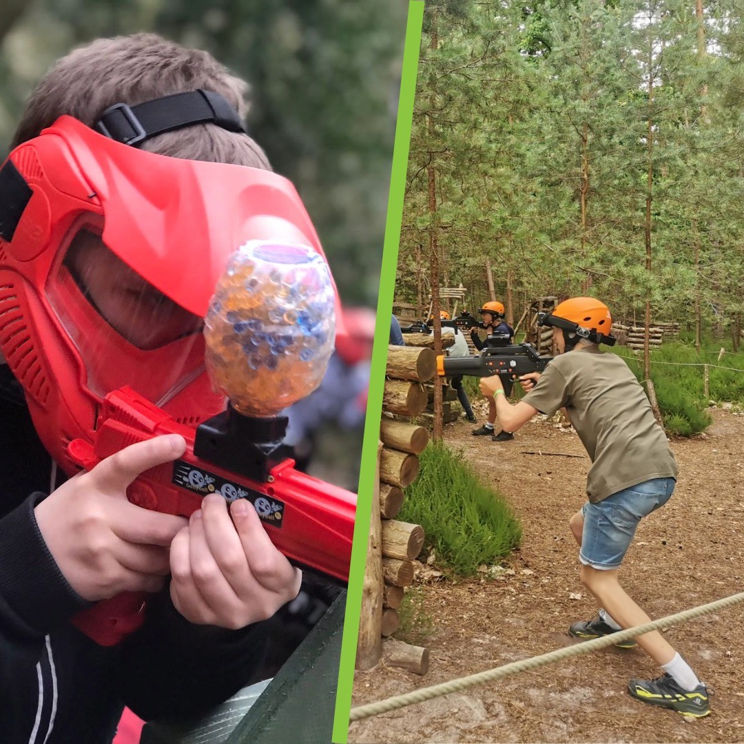 Gellyball + Laser Game - dès 6 ans