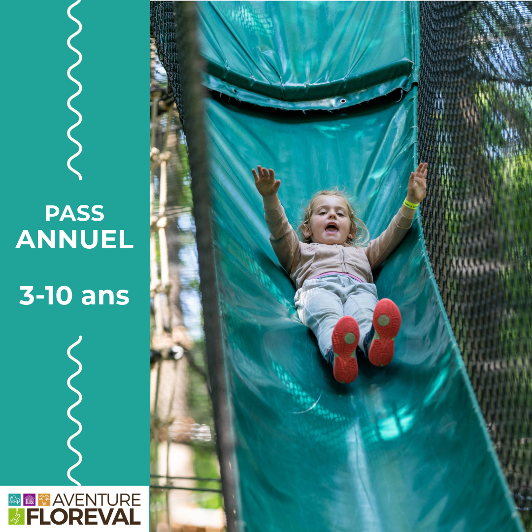 Pass Annuel Accrobranche 3-10 ans