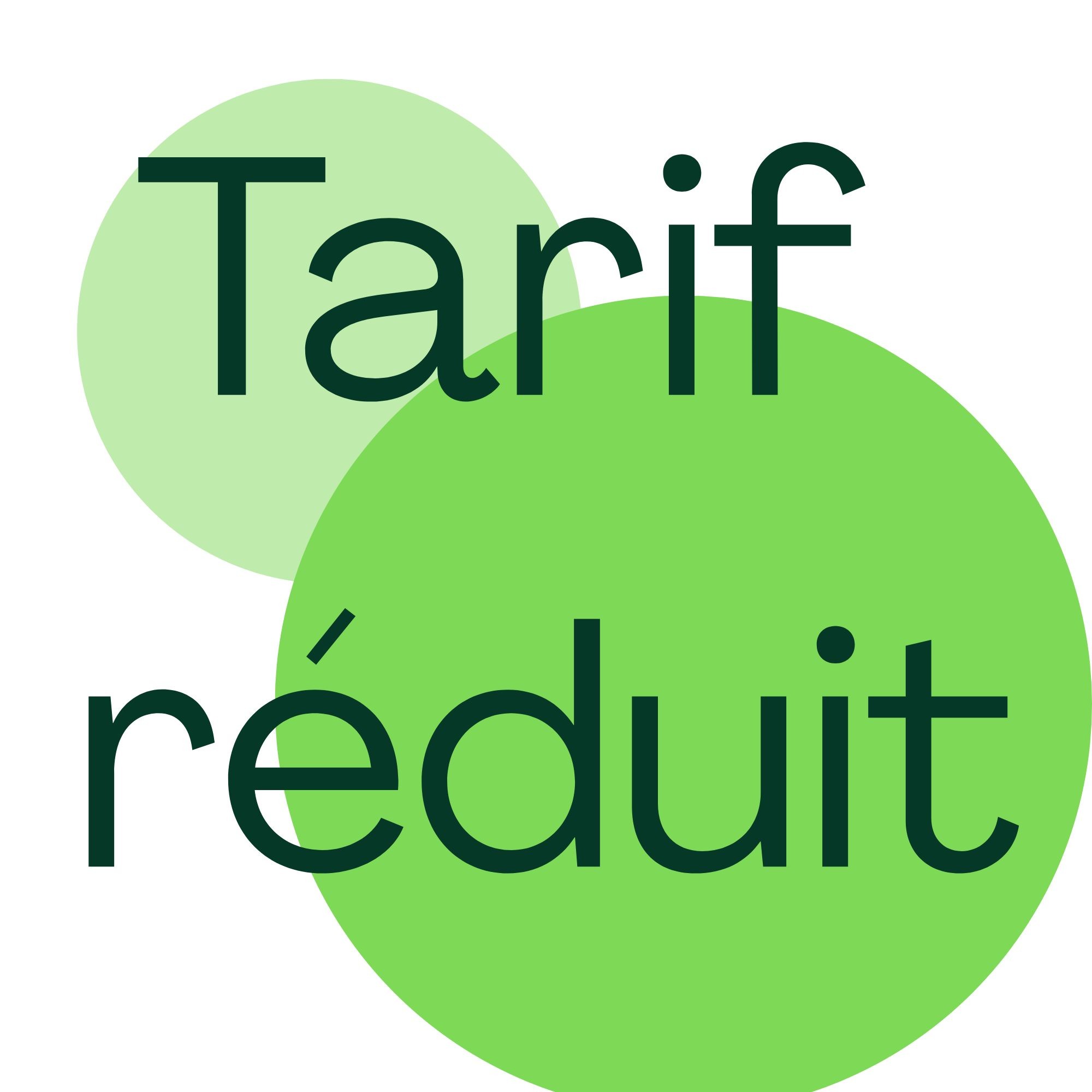 Tarif réduit