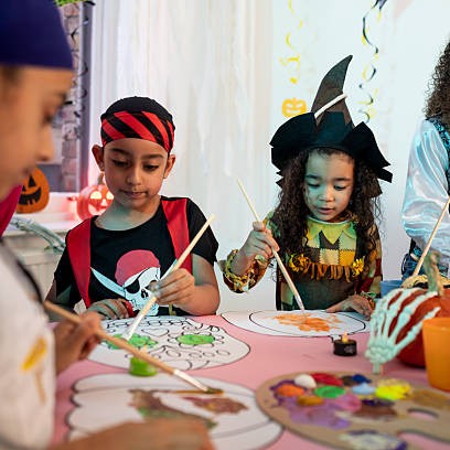Atelier 4-6 ans : Activités créatives Halloween