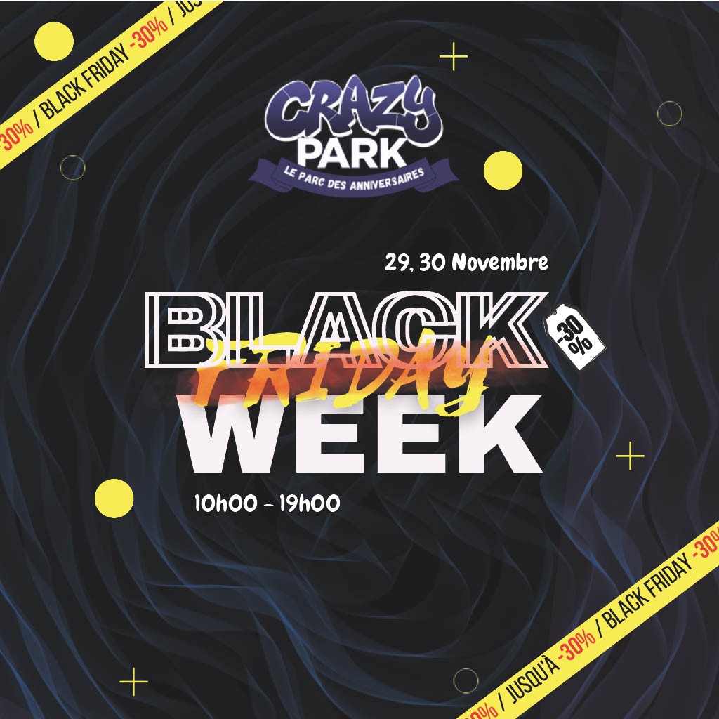 L'entrée enfant black friday