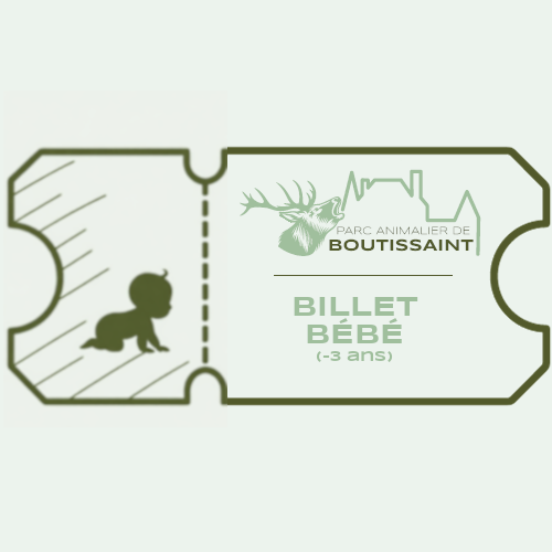 Billet Bébé (-3 ans)