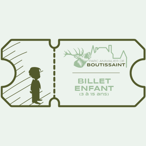 Billet Enfant (3 à 15 ans)