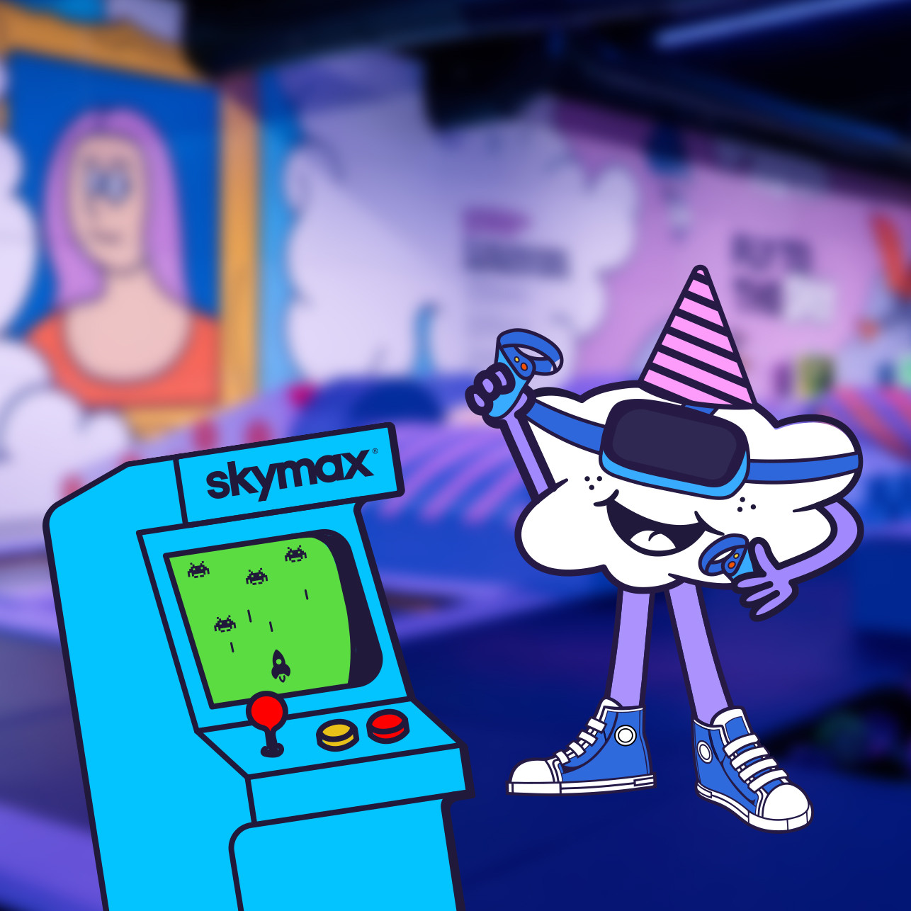 SKYJUMP VR ARCADE PARTY