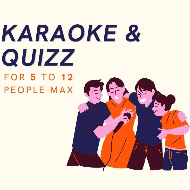 Karaoké / Blind Test / Quiz Room (60 min)