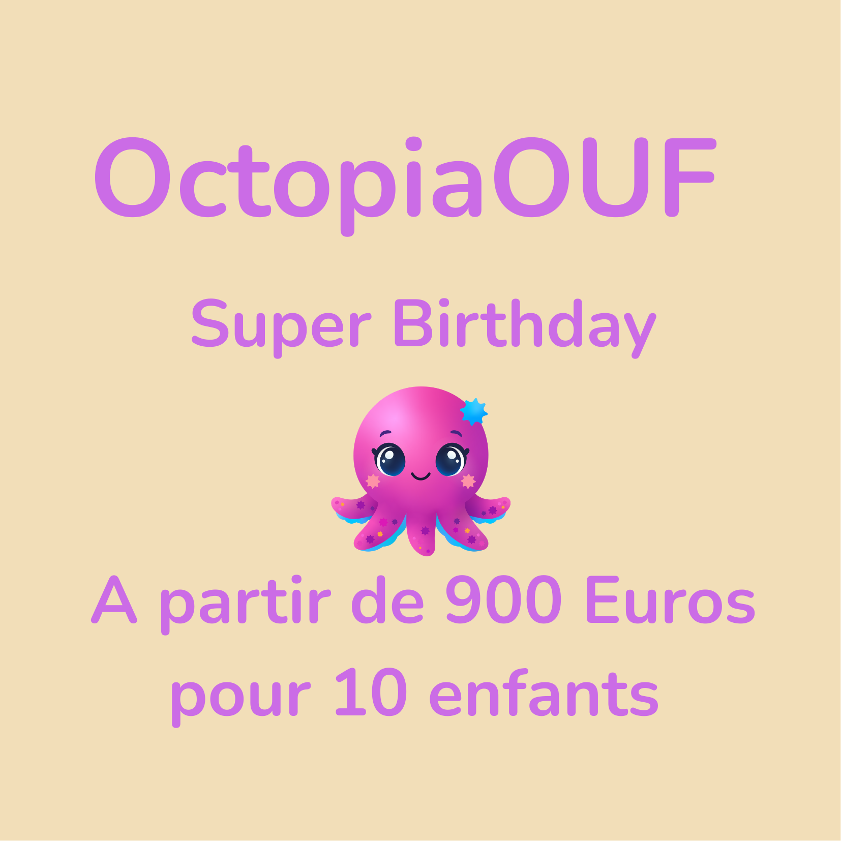 Anniversaire Octopiaouf