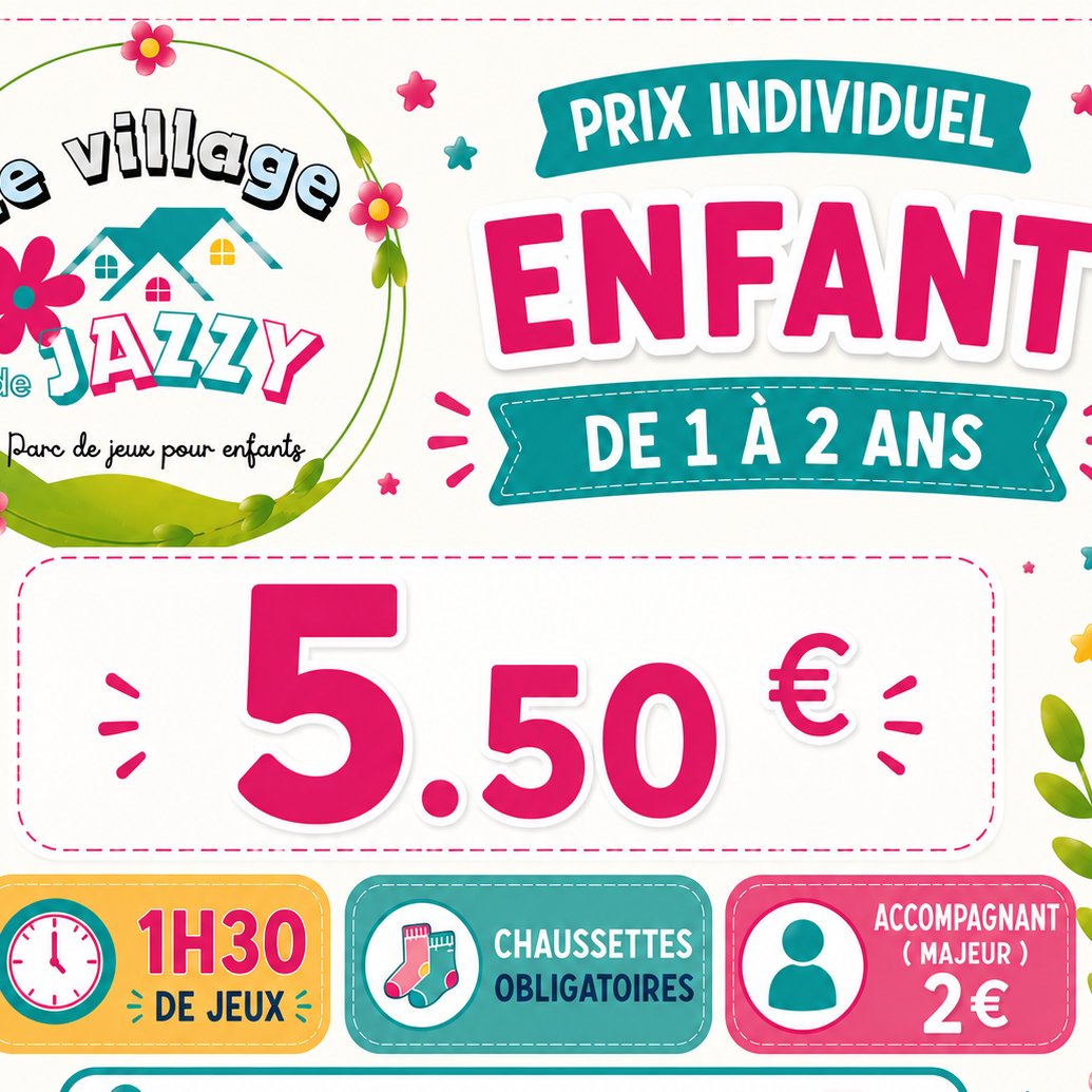 Entrée enfant 1-2ans