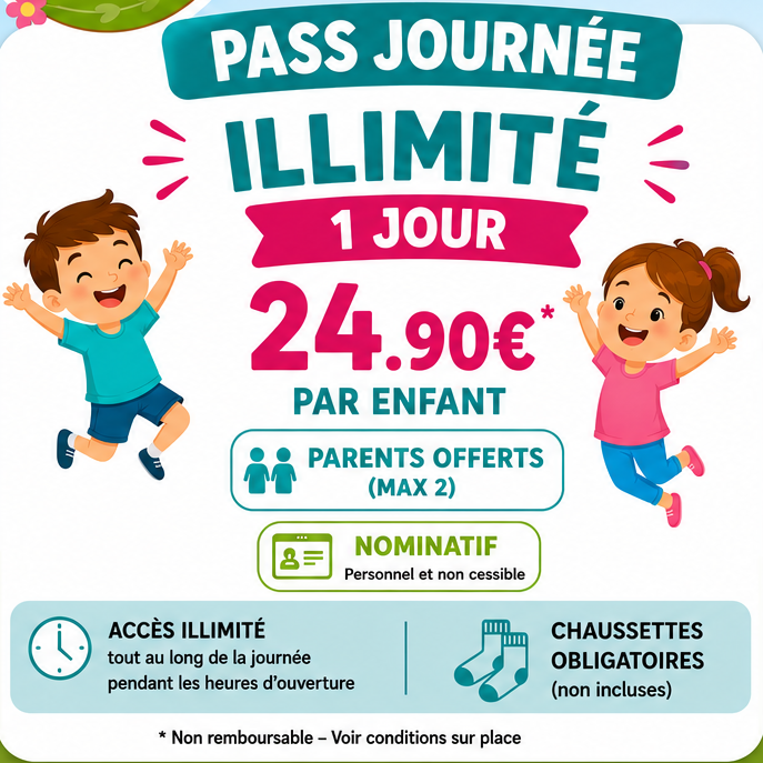 Pass illimité 1 jour