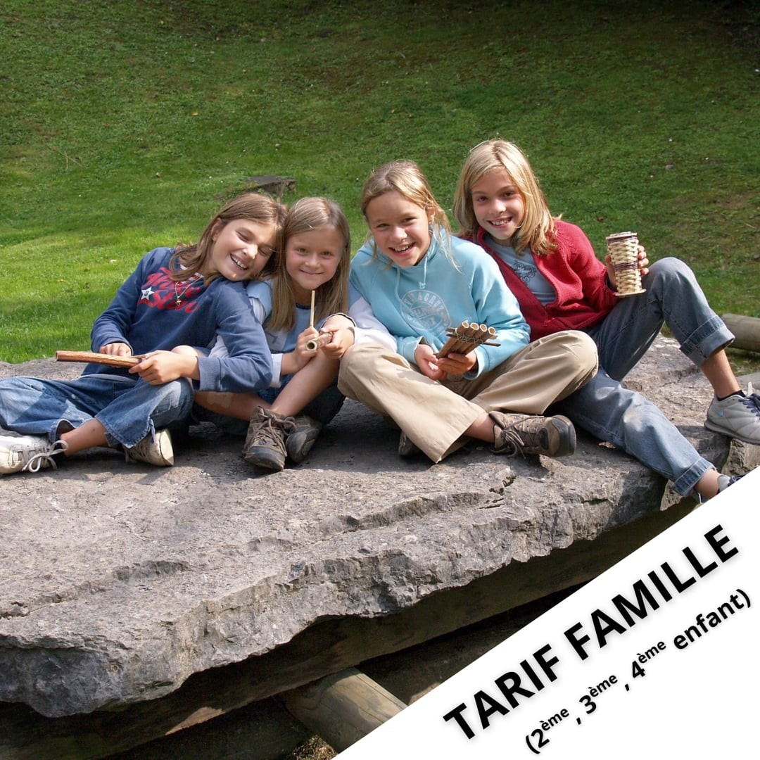 Stage d'été (7-11ans) /2ème/3ème/4ème enfant(s)