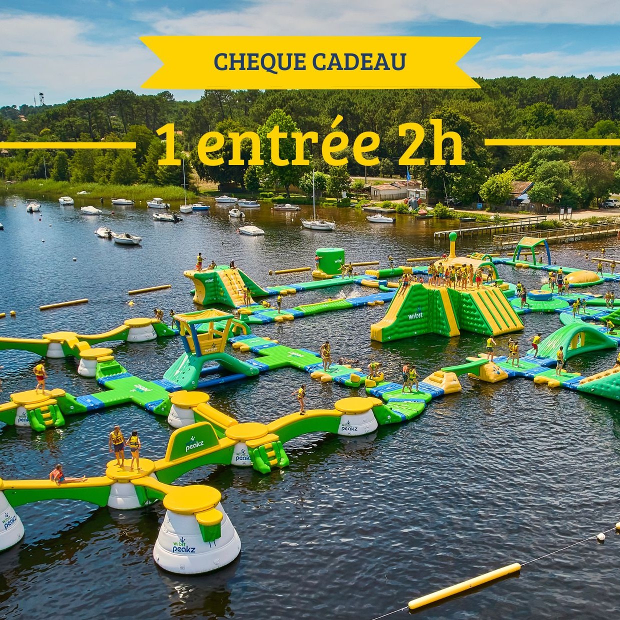 Bon cadeau 1 entrée 2h
