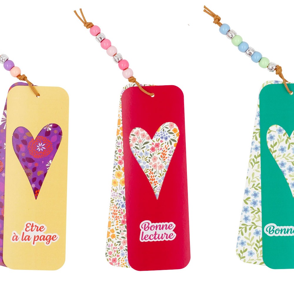 Kit marque page Saint-Valentin