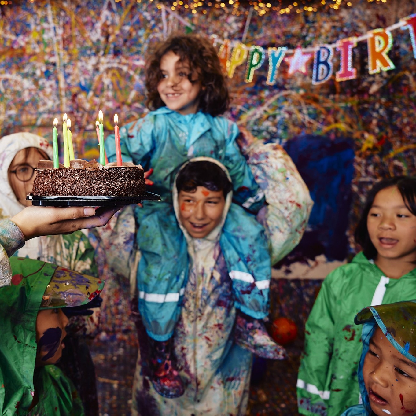 Colore ton anniversaire enfants 75 min