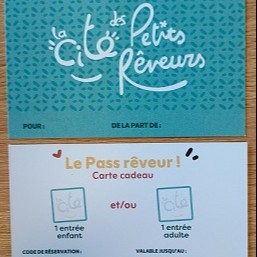 Carte cadeau Entrée Enfant