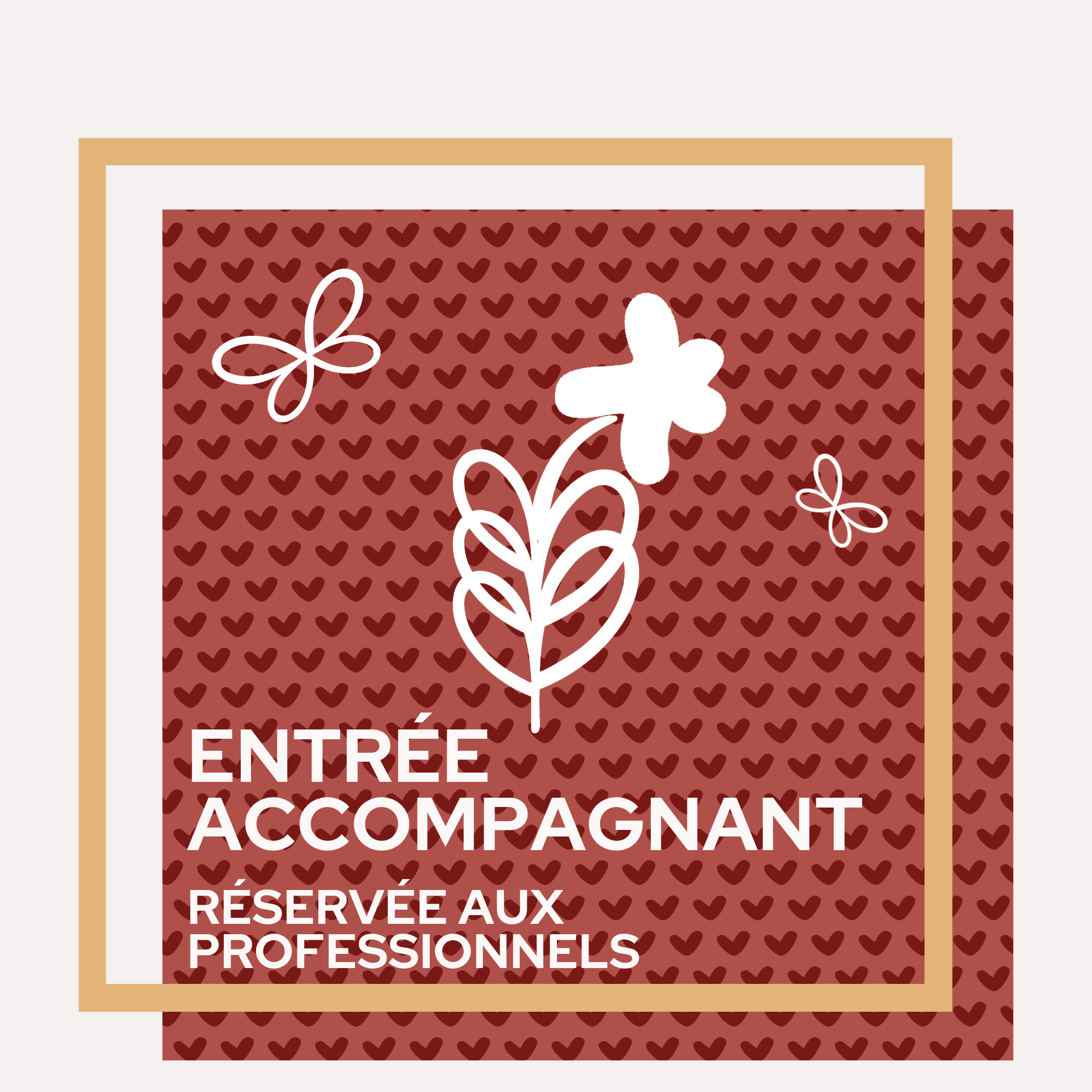 Petite enfance - Entrée Accompagnant OBLIGATOIRE