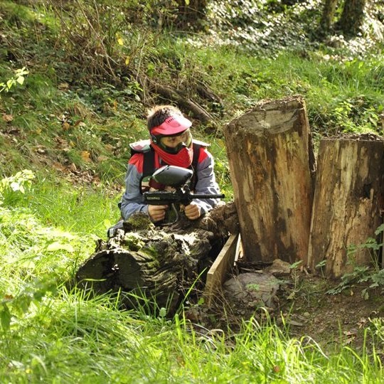 Paintball + de 12 ans - créneau partagé (1H30) WEB