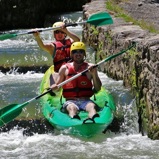 Location canoë petit tour de Najac (2H) Web