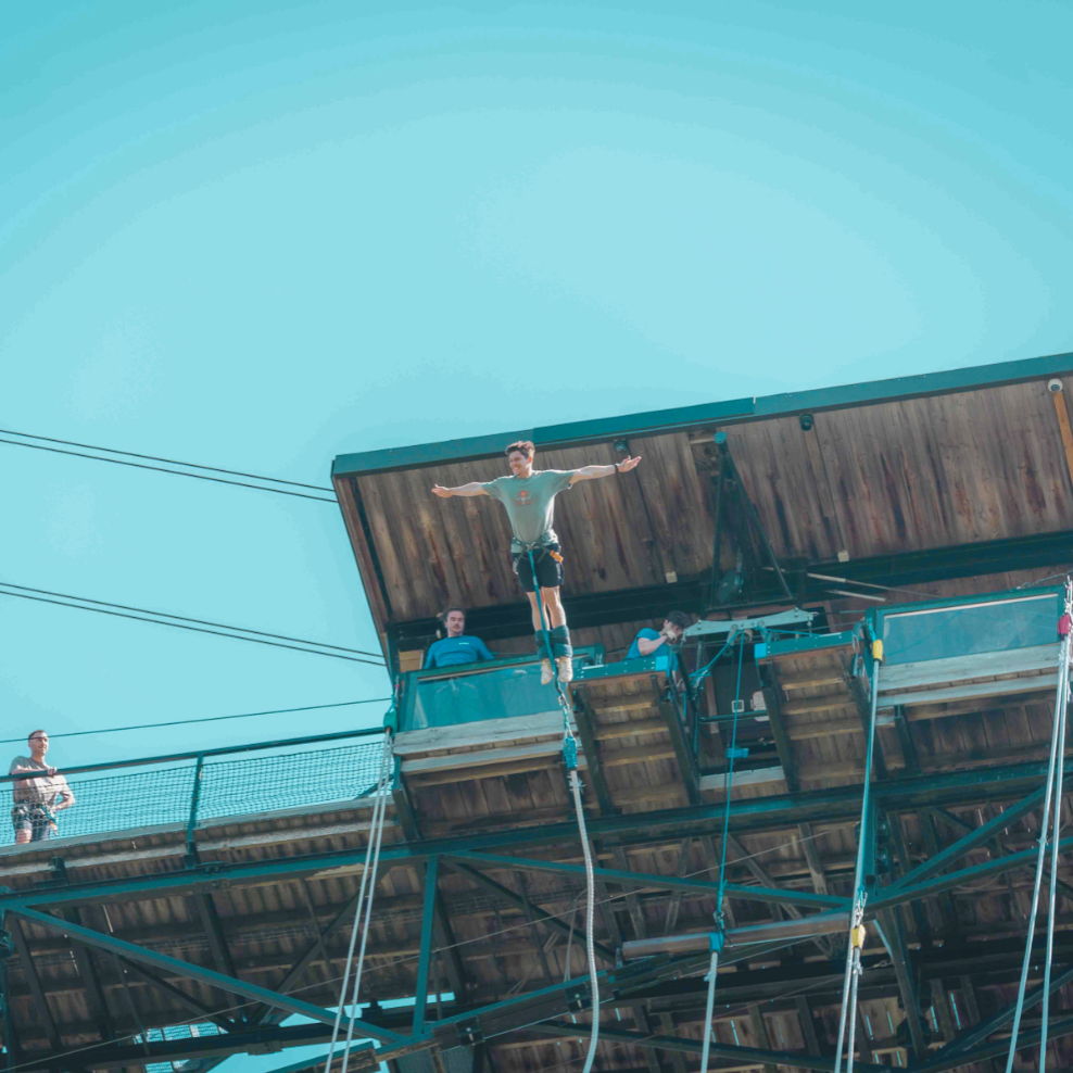 1er saut à l'élastique - adulte