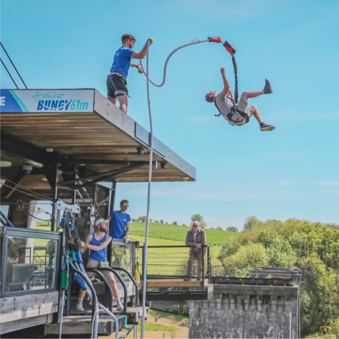 J'ai déjà fait un saut à l'élastique