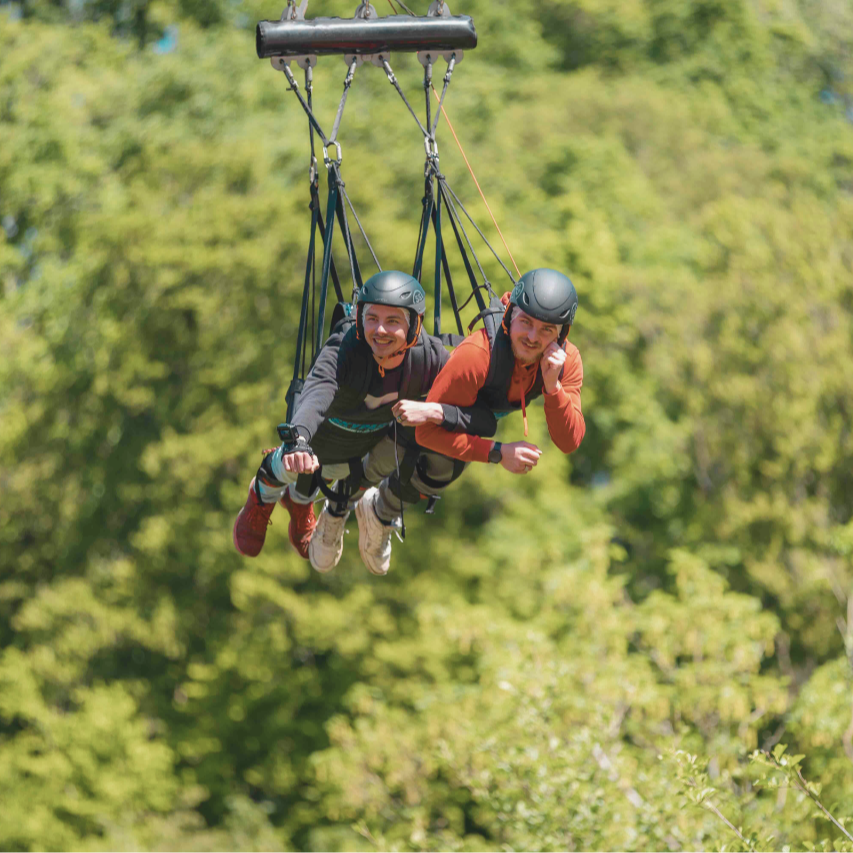 Balançoire géante - duo