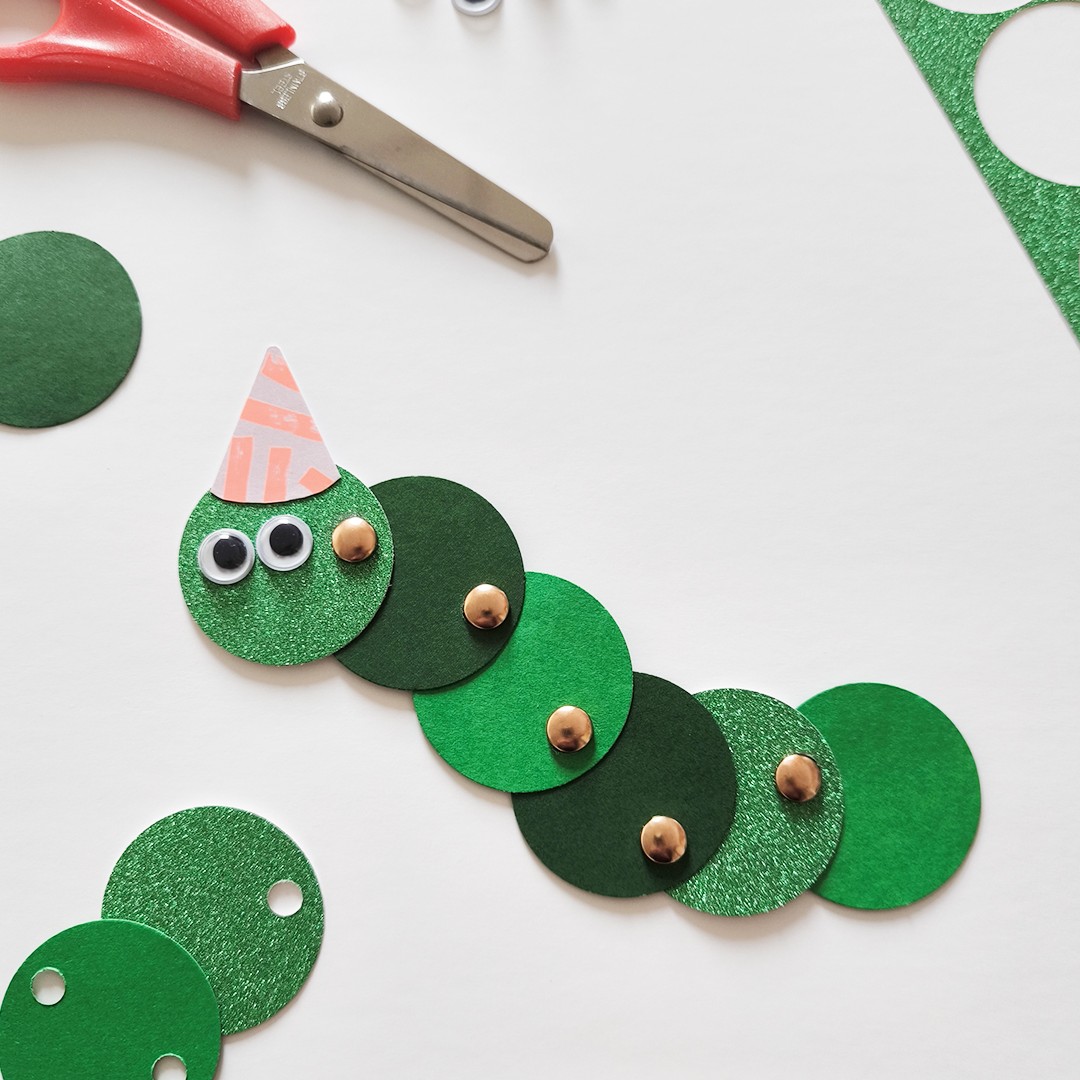 Atelier créatif chenille animée