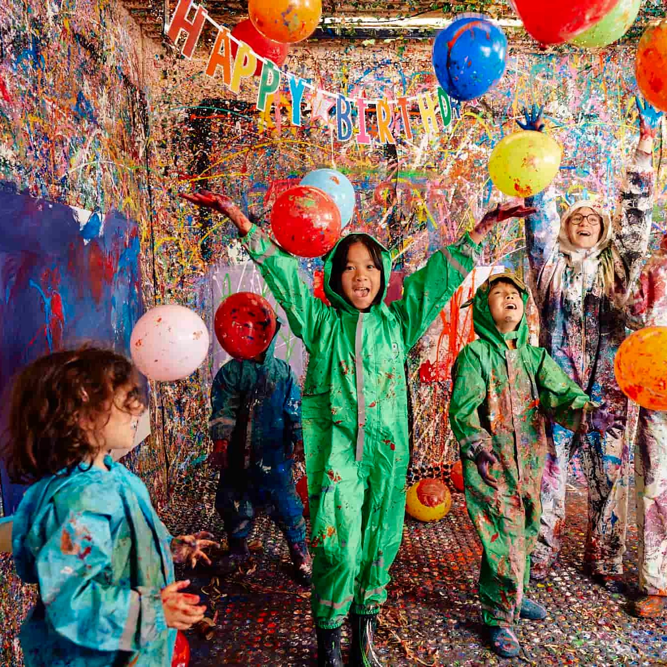 Colore ton anniversaire, enfants 75 min