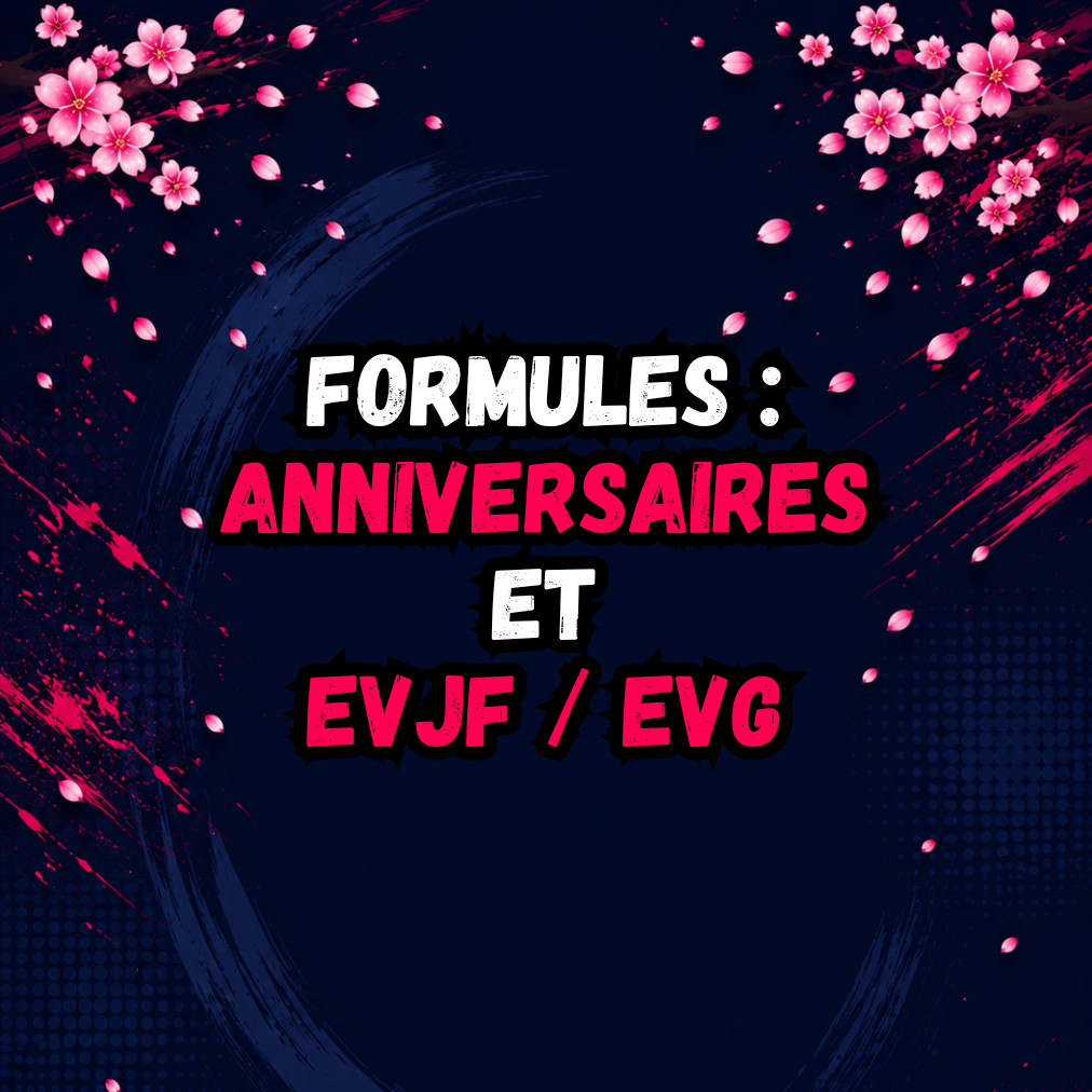 ANNIVERSAIRE / EVC