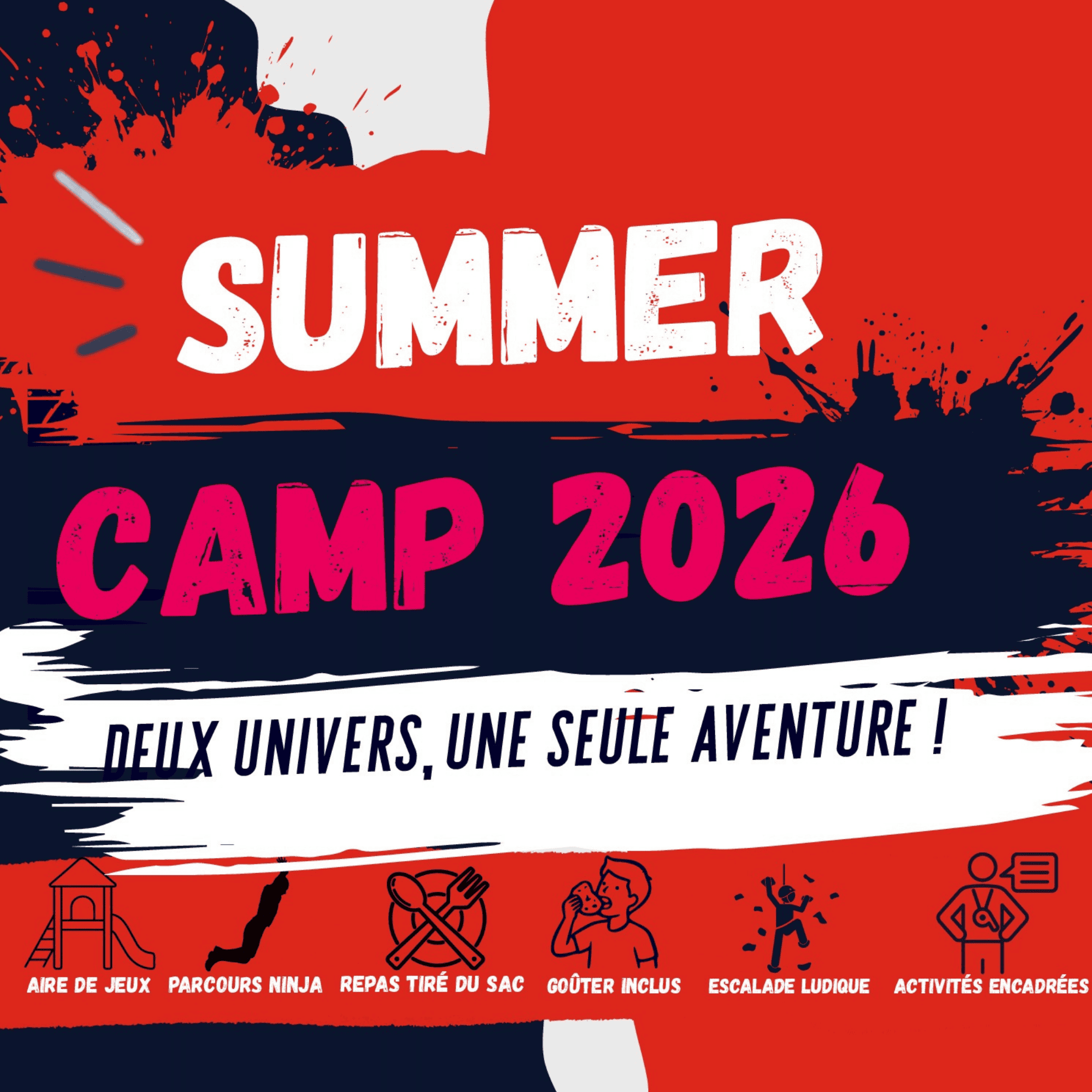 Summer Camp Ninjastorm & Hapik (Journée)