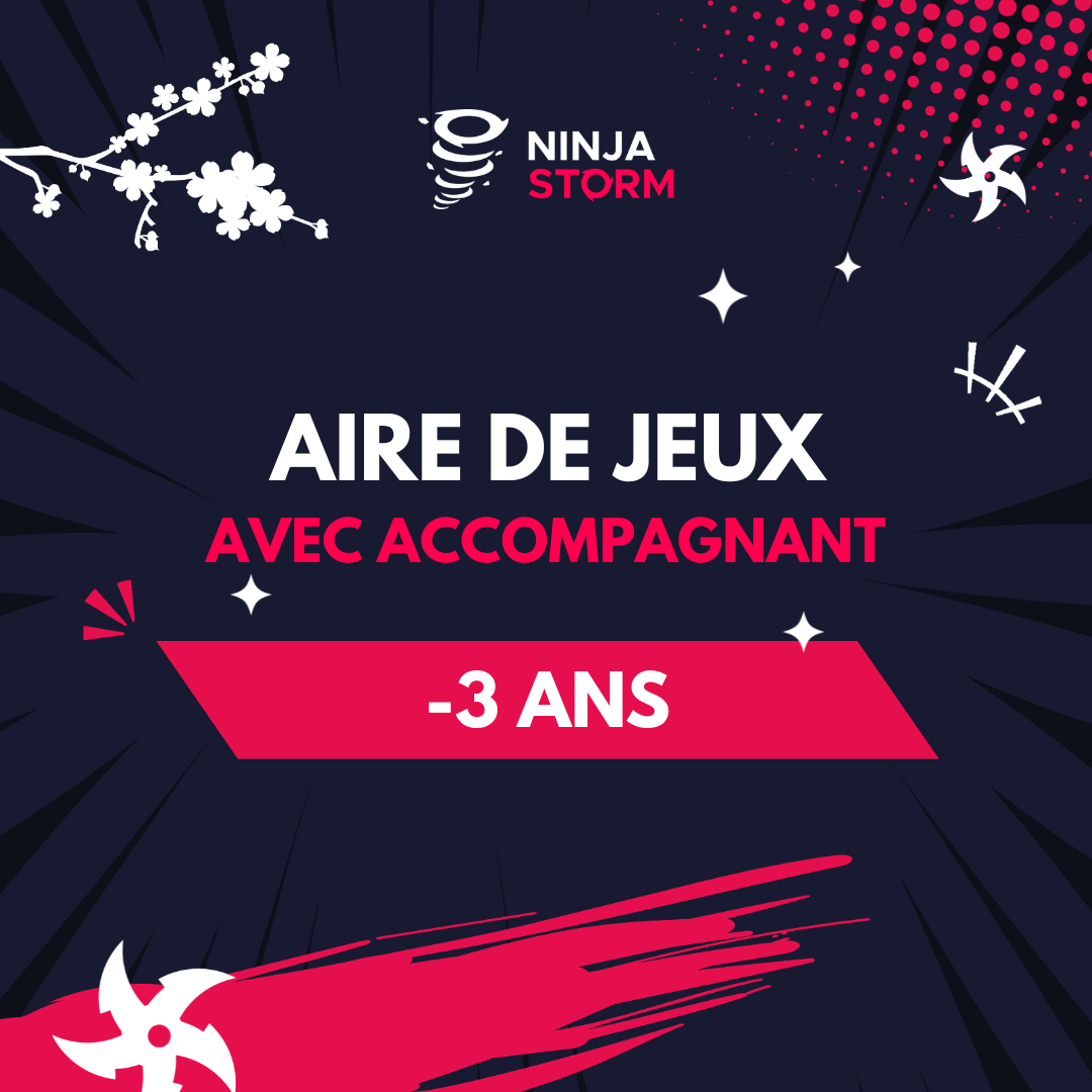 Aire de Jeux -3 ans (Tarif Web)