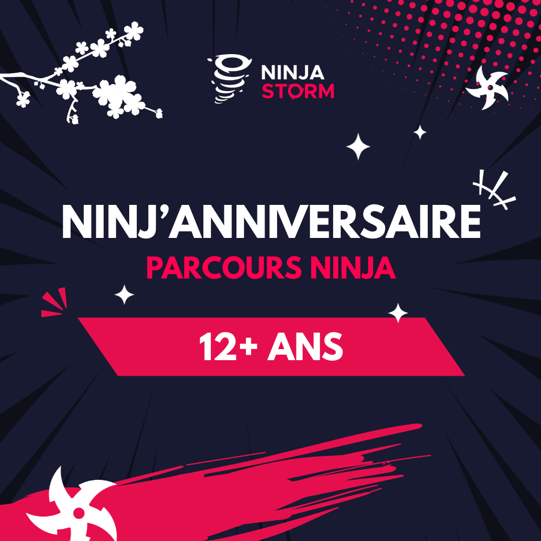 Ninj'Anniversaire (Parcours Ninja)
