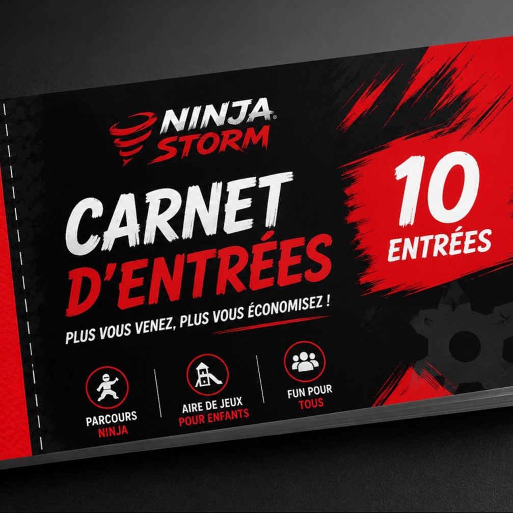 Carnet 10 entrées 12+ ans
