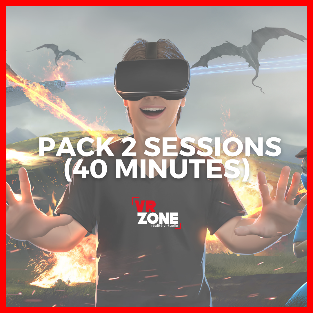 Pack 2 sessions de réalité mixte