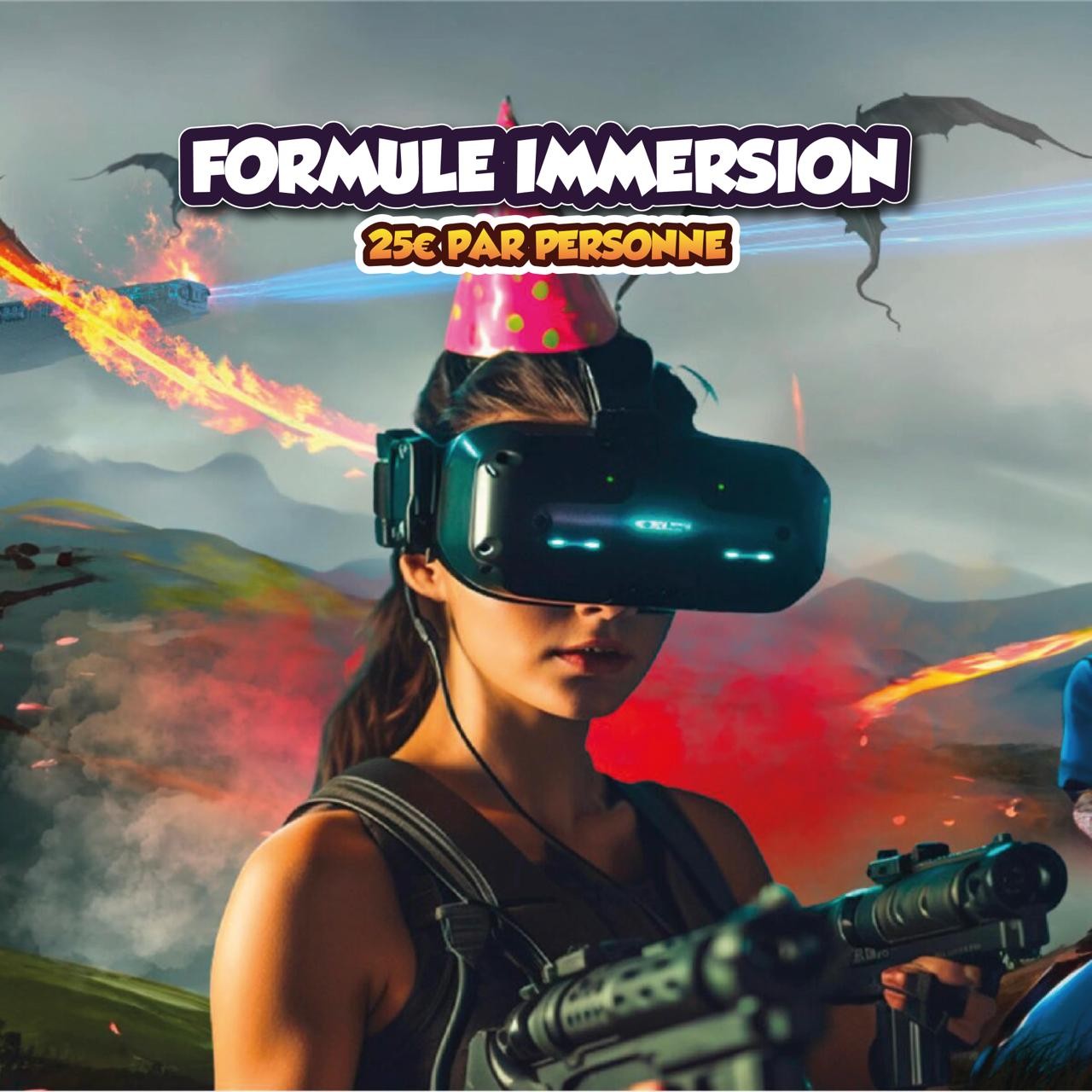 Formule immersion (25€)