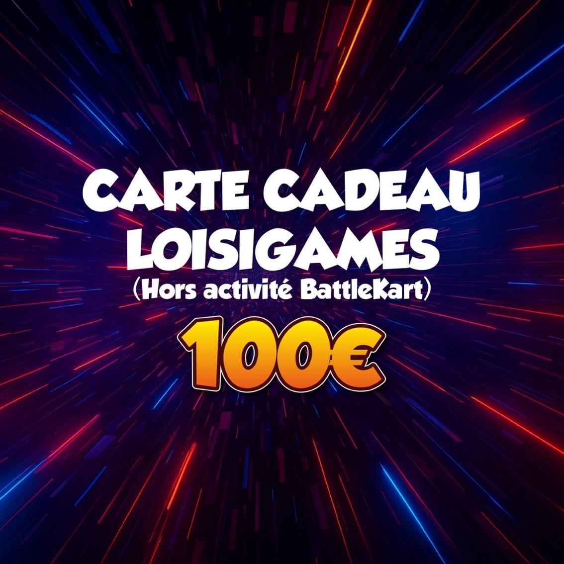 Carte cadeau 100€