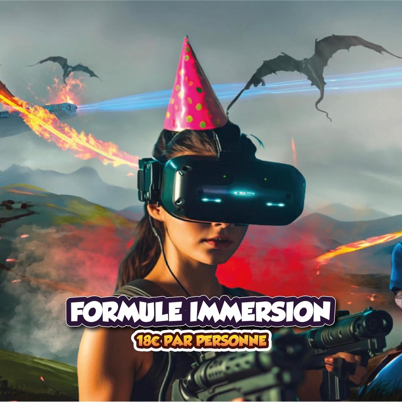 Formule immersion (18€)