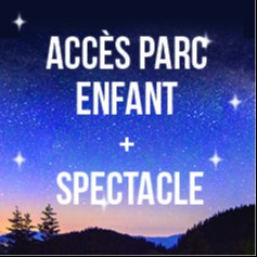 Billet Enfant (3-11 ans) Parc 1 JR + Spectacle de Drones