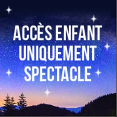 Billet Enfant (3-11 ans) Spectacle de Drones seul